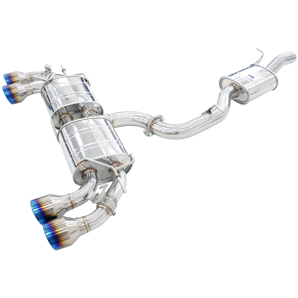 Invidia 22-Up VW GOLF-8R R400 Rolled Titanium tips Cat-back Exhaust
