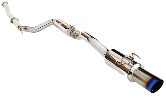 Invidia 12-16 Honda Civic Si Coupe N1 76mm Titanium tip Cat-back Exhaust