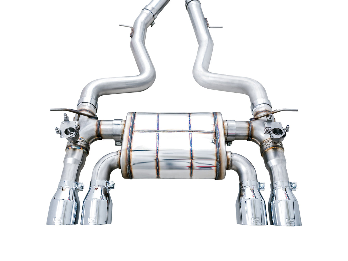 AWE SwitchPath™ Catback Exhaust for BMW F8X M3/M4 - Chrome Silver