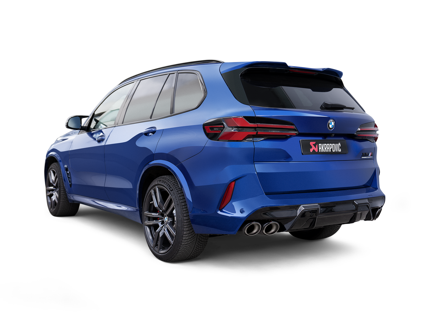 Akrapovic 2024+ BMW X5M / X6M (Face Lift) Slip-On Line (Titanium)
