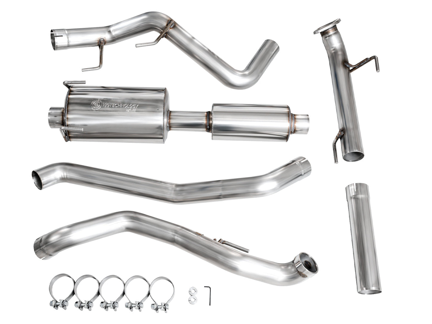 AWE 0FG Exhaust for 4th Gen Toyota Tacoma - BashGuard Only