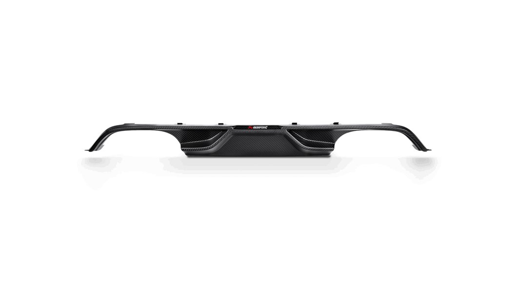 Akrapovic F8X M3 / M4 Rear Carbon Fiber Diffuser - Matte