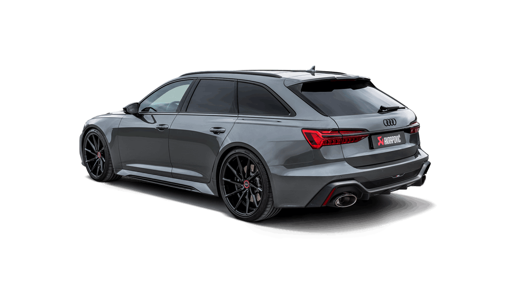 Akrapovic 2021+ Audi RS6/RS7 Avant/Sportback (C8) Evolution Line Cat Back (Titanium) (Req Link Pipe Set)