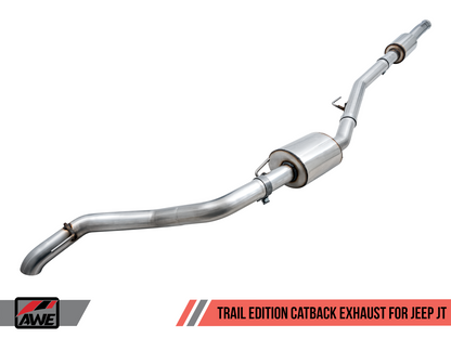 AWE Trail Edition Catback Exhaust for Jeep JT 3.6L