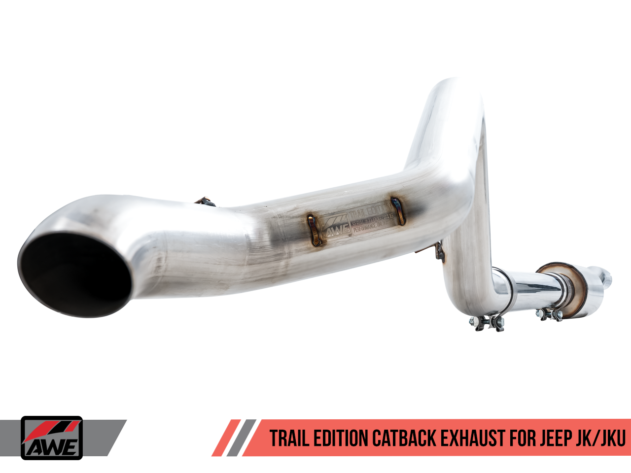 AWE Trail Edition Catback Exhaust for Jeep JK/JKU 3.6L
