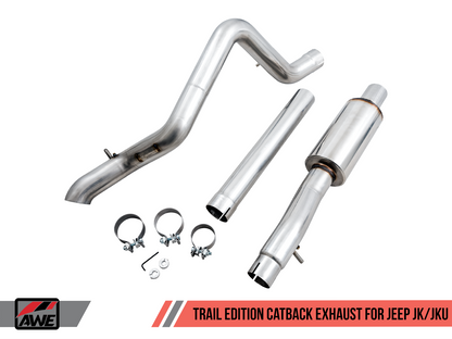 AWE Trail Edition Catback Exhaust for Jeep JK/JKU 3.6L