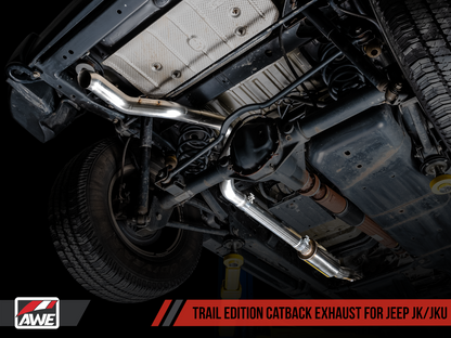 AWE Trail Edition Catback Exhaust for Jeep JK/JKU 3.6L