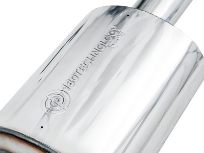 AWE 0FG Catback Dual Side Exit Exhaust for 4th Gen Silverado/Sierra 1500 5.3L (Flat Bumper) - Chrome Silver Tips