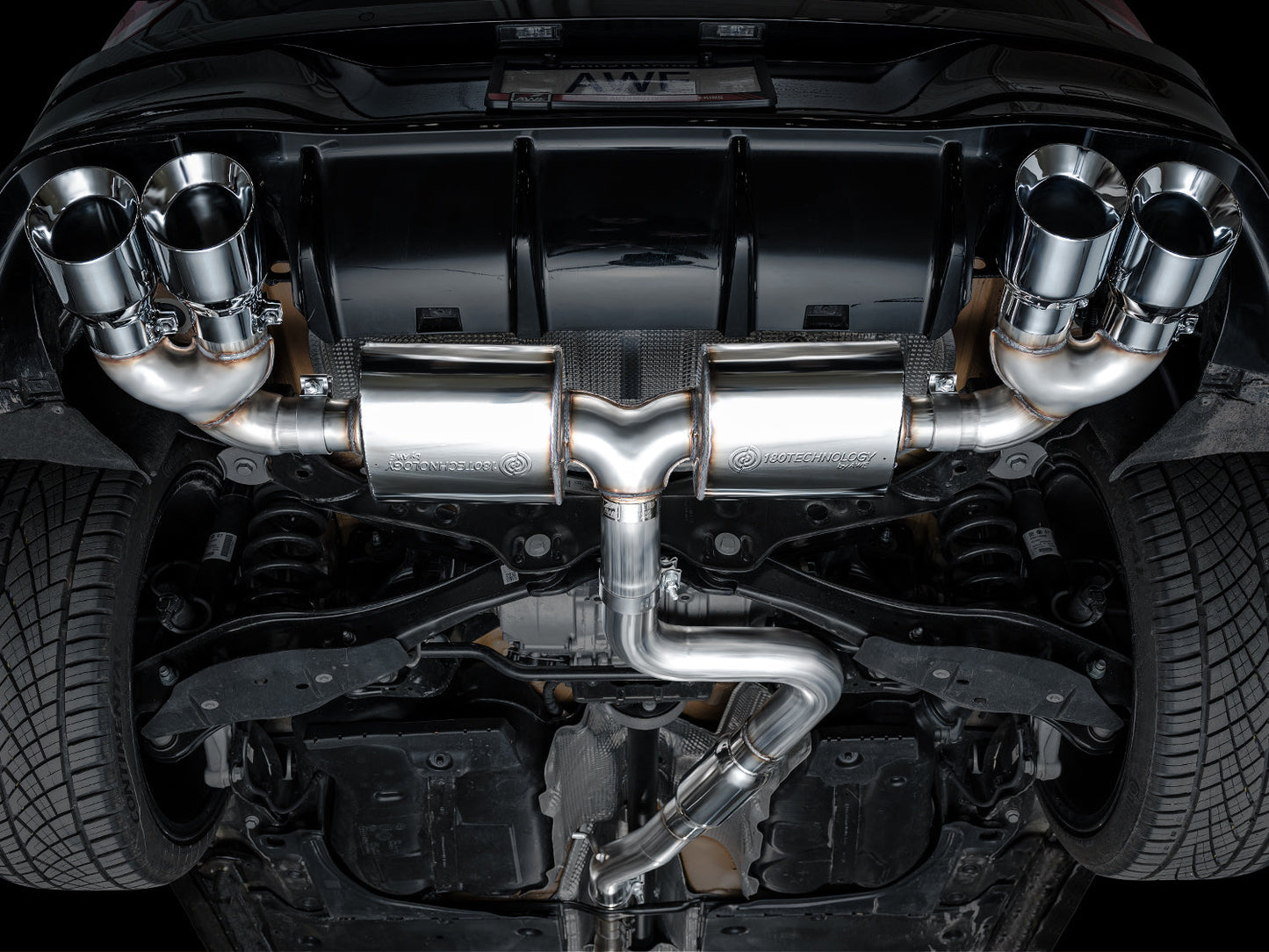 AWE EXHAUST SUITE FOR MK8 VOLKSWAGEN GOLF R