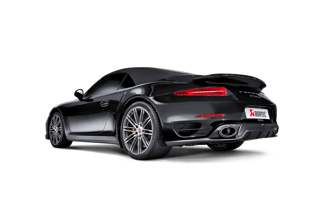 Akrapovic 991 / 911 Turbo / S Slip-On Performance Exhaust
