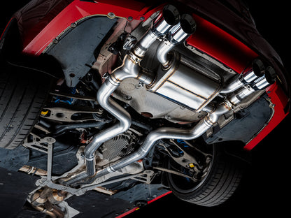 AWE SwitchPath™ Catback Exhaust for BMW F8X M3/M4 - Chrome Silver