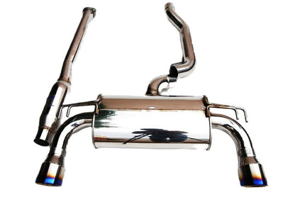 Invidia 08-Up Mitsubishi EVO X Q300 Titanium tip Cat-back Exhaust