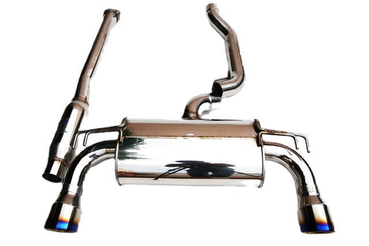 Invidia 08-Up Mitsubishi EVO X Q300 Titanium tip Cat-back Exhaust