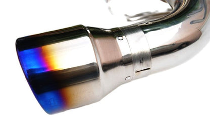 Invidia 08-Up Mitsubishi EVO X Q300 Titanium tip Cat-back Exhaust