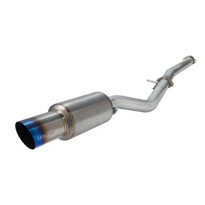 REMARK Catback Exhaust. Nissan 370Z. R1 Spec Single-Exit Titanium