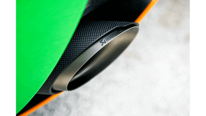 Akrapovic McLaren 540C / 570S Spider / 570GT Slip-On Exhaust System w/ Carbon Tail Pipe Set (Titanium)