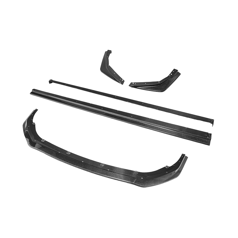2023-24 GR Corolla Carbon Fiber Front Lip & Side Skirts
