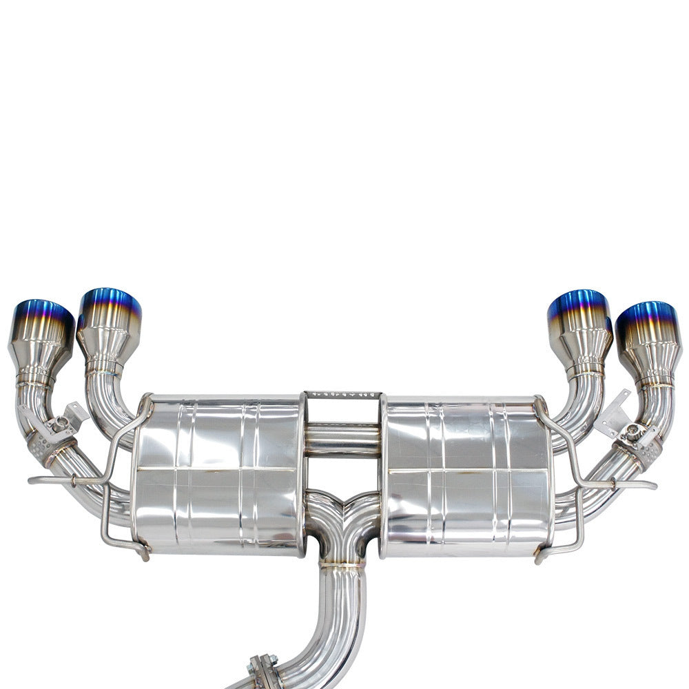 Invidia 22-Up VW GOLF-8R R400 Rolled Titanium tips Cat-back Exhaust