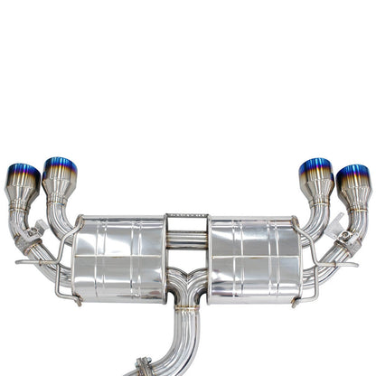 Invidia 22-Up VW GOLF-8R R400 Rolled Titanium tips Cat-back Exhaust
