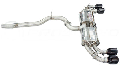Invidia 22-Up VW GOLF-8R R400 Single Layer Black Tips Cat-back Exhaust