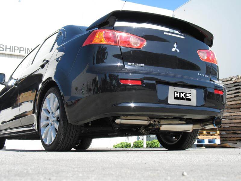 HKS Hi-Power Rear Muffler | 2008-2017 Mitsubishi Lancer DE/ES/GTS (32003-BM002)