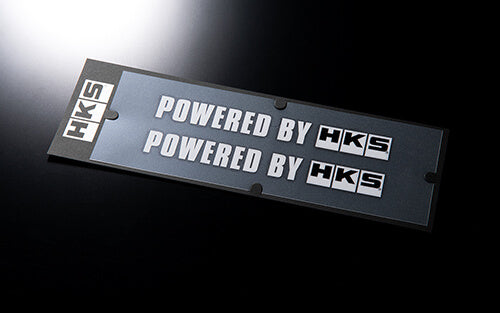 HKS Sticker POWERED BY HKS W200 WHITE
