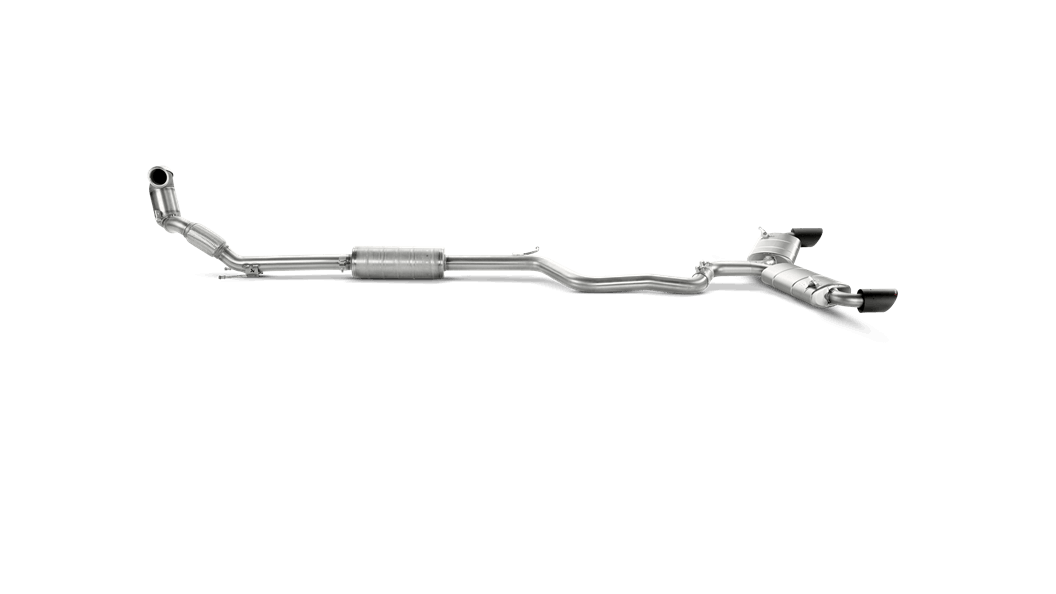 Akrapovic Golf GTI MK7 Evolution Exhaust System w/ Carbon Tail Pipe Set (Titanium)