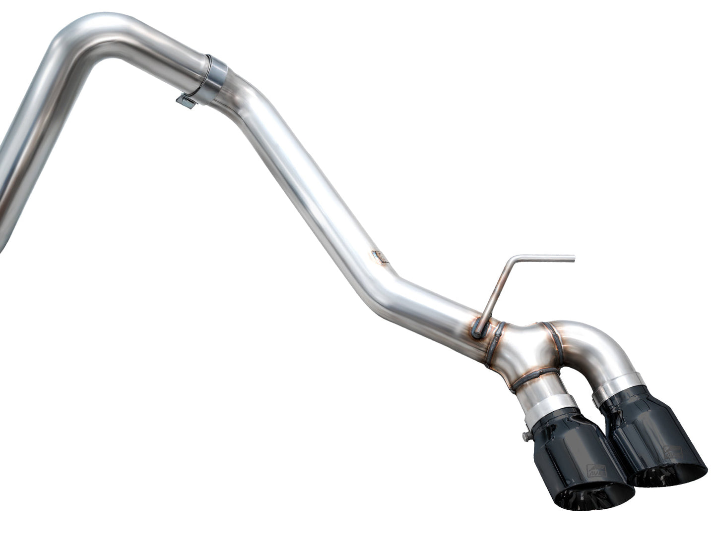 AWE 0FG Exhaust for 4th Gen Toyota Tacoma - Dual Diamond Black Tips