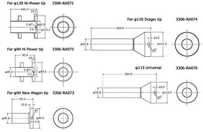 D120HIPER INNER SILENCER ASSY