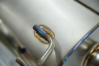 SUPER TURBO MUFFLER W-Tail Ti VAB
