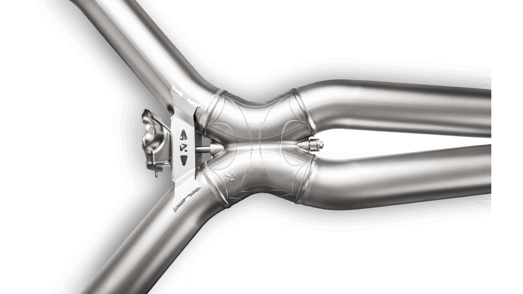 Akrapovic C205 AMG C63 Coupe Evolution Exhaust System w/ Carbon Tips (Titanium)