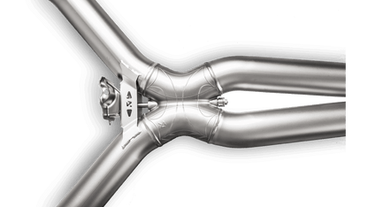 Akrapovic C205 AMG C63 Coupe Evolution Exhaust System w/ Carbon Tips (Titanium)