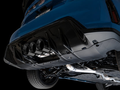 AWE Touring Edition Exhaust for FL5 Civic Type R - Triple Diamond Black Tips