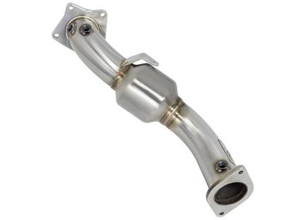 Twisted Steel 3 IN 304 Stainless Steel Street Series Downpipe w/ Cats Cadillac ATS 13-19 / Chevy Camaro 16-20 L4-2.0L (t)
