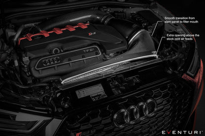 Eventuri Audi 8V Gen 2 RS3 / 8S TTRS Black Carbon Stage 3 Intake System