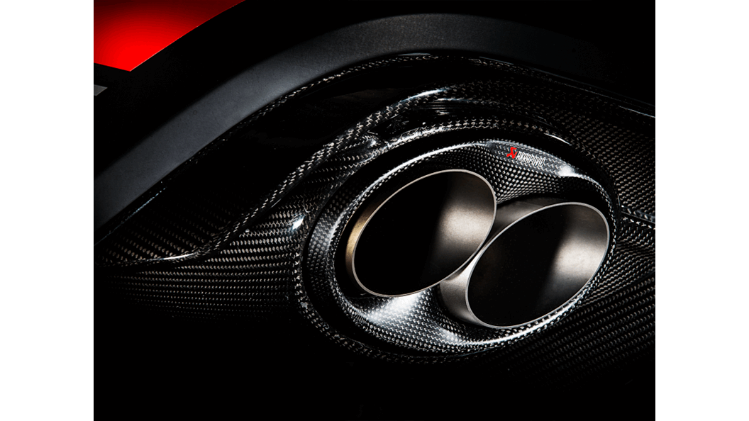 Akrapovic Audi C7 RS6 Avant Evolution Exhaust System w/ Carbon Tips (Titanium)