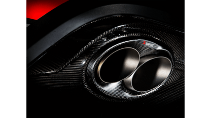 Akrapovic Audi C7 RS6 Avant Evolution Exhaust System w/ Carbon Tips (Titanium)