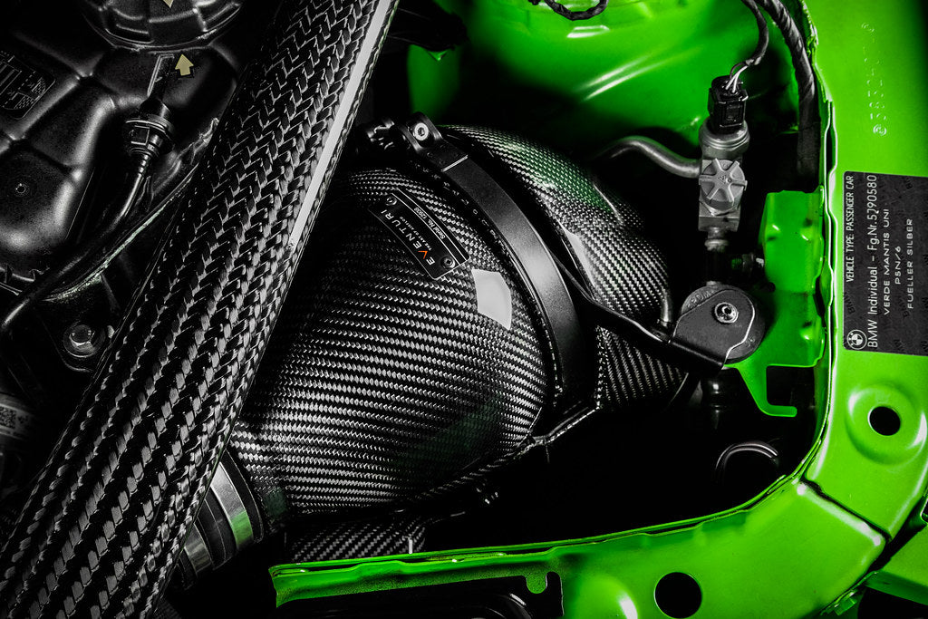 Eventuri BMW F8X M3 / M4 Black Carbon V2 Sealed Duct Upgrade Kit For V1