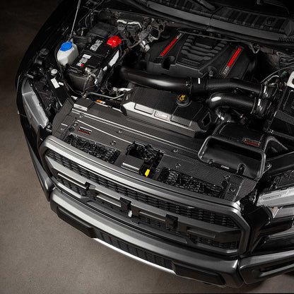 REDLINE CARBON FIBER RADIATOR SHROUD FOR FORD F-150 ECOBOOST RAPTOR 2017-2020