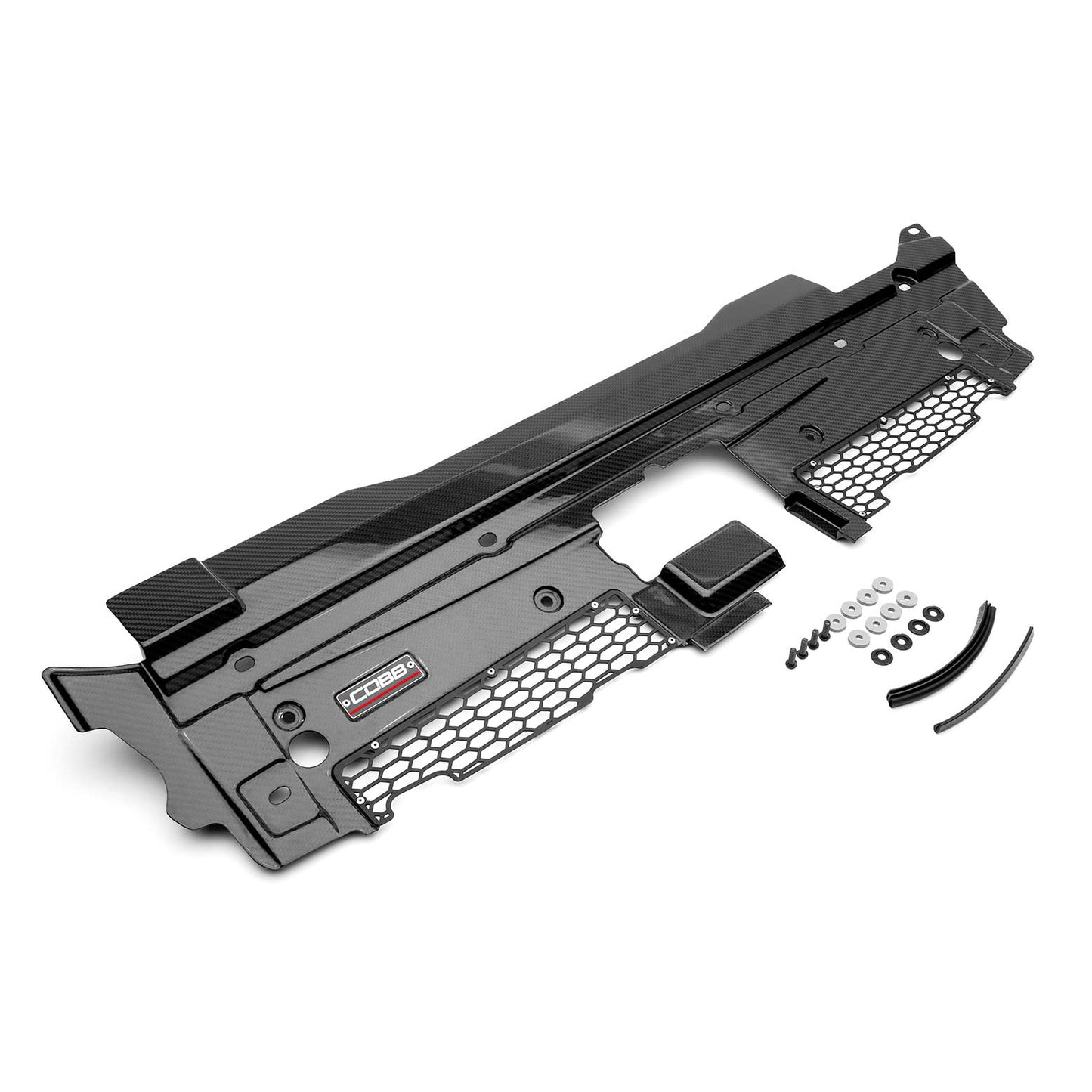 REDLINE CARBON FIBER RADIATOR SHROUD FOR F-150 ECOBOOST RAPTOR / TREMOR / LIMITED / 3.5L / 2.7L 2021-2023