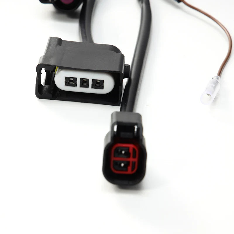 2017-2019 Ford Super Duty with Stock LED Headlights AlphaRex Headlights Converters