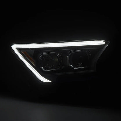 AlphaRex (LUXX-Series) 2024-2025 Toyota Tacoma/2025 Toyota 4Runner LED Projector Headlights - Black