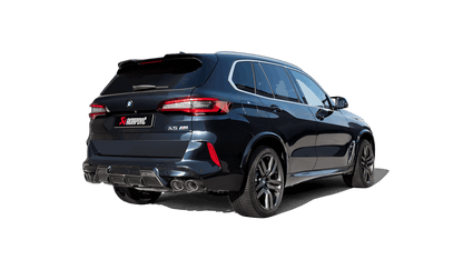 Akrapovic 2020+ BMW X5M (F95)/X6M (F96) Slip-On Line (Titanium) w/Carbon Fiber Titanium Tips