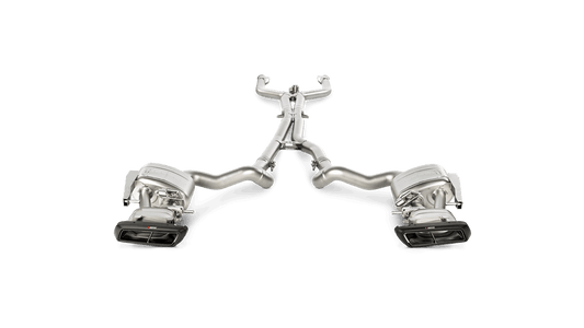 Akrapovic W205 / S205 AMG C63 Evolution Exhaust System w/ Carbon Tips (Titanium)