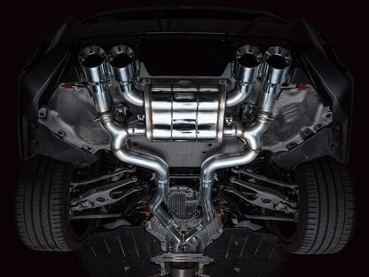 AWE SwitchPath™ Exhaust for BMW G87 M2 - Chrome Silver Tips