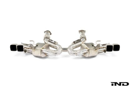 Akrapovic C8 Corvette Titanium Performance Exhaust - Slip-On Line