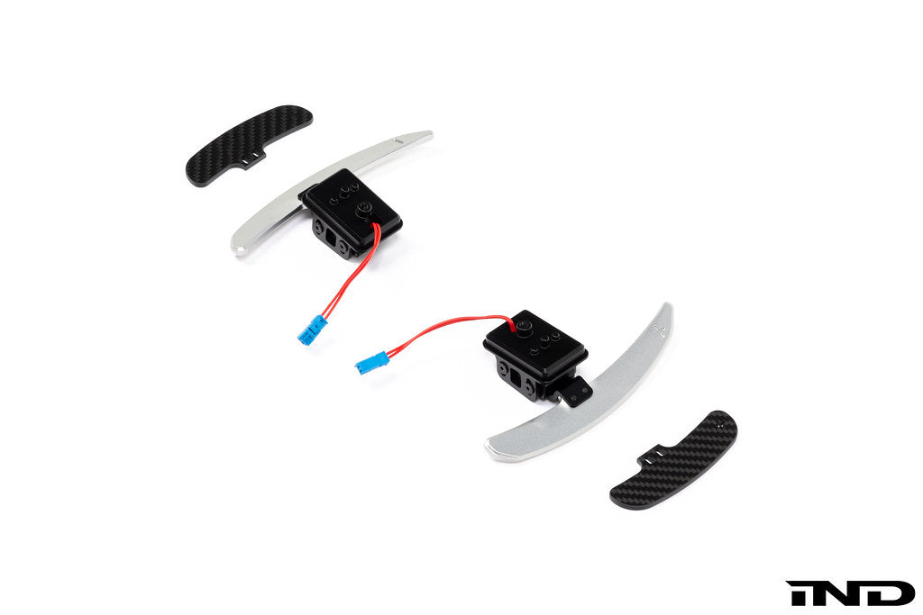 JQ Werks / MadTrace BMW F-Chassis Clubsport Magnetic Shift Paddle Set - Billet Aluminum V2