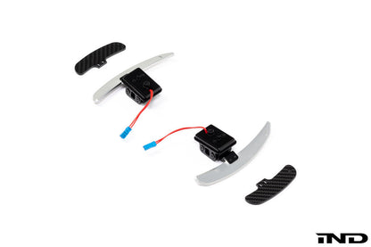 JQ Werks / MadTrace BMW F-Chassis Clubsport Magnetic Shift Paddle Set - Billet Aluminum V2