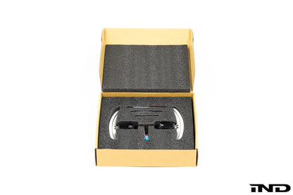 JQ Werks / MadTrace BMW F-Chassis Clubsport Magnetic Shift Paddle Set - Billet Aluminum V2