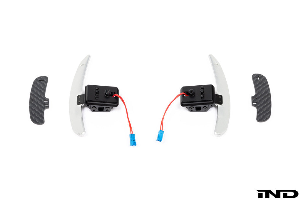 JQ Werks / MadTrace BMW F-Chassis Clubsport Magnetic Shift Paddle Set - Billet Aluminum V2